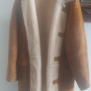 Men's shearling jacket from Italy